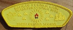 Backup Camp (Brotherhood) 2023 Yellow Crest