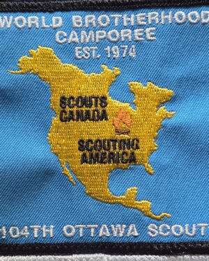 Troop Brotherhood Camp Centre Crest