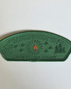 Troop Brotherhood Camp 2025 Crest (Green)