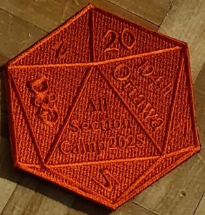 All Sections Dungeons and Dragons Camp 2025 Orange Crest